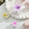 Hair Accessories Women's Gradient Egg Flower Highend Plastic Resin Gripper Hairpin With Baking Paint