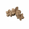 Hair Accessories Women's Plant Flowers Style Ps Material Frosted Petals Shark Clip Hair Grab Clip Baking Paint Process