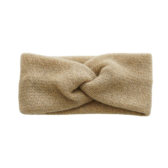 Hair Accessories Wool Knitted Geometric Cross Hair Band Retro Chic Style