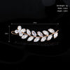 Hair Accessories Zircon Inlaid Side Clip Bangs Clip Back Head Clip For Women Plant Flowers Style