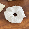 Hair Accessory Fabric Hollow Lace Handmade High Elasticity Geometric Hair Tie