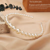 Hair Accessory Faux Pearl Handmade Retro Elegant Headband