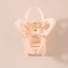 Hair Accessory Hollow Gradient Flower Shark Clip For Women Ps Material Baking Paint Plant Flowers Style