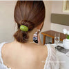 Hair Band Acrylic Geometric Handmade High Elasticity Fresh Girl Style
