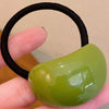 Hair Band Acrylic Geometric Handmade High Elasticity Fresh Girl Style