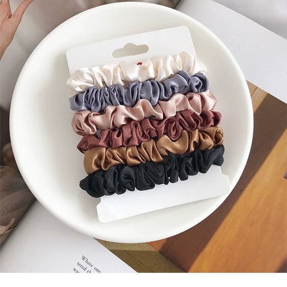 Hair Band And Hair Rope Hair Accessories Satin And Silklike Fabric Handmade