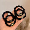 Hair Band Cloth Handmade High Elastic Female Letter Style