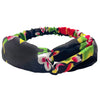 Hair Band Cloth Knitting Ethnic Style Cross And Large Intestine Ring Design