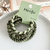 Hair Band Fabric Handmade High Elastic Simple Basic Women's Hair Accessories
