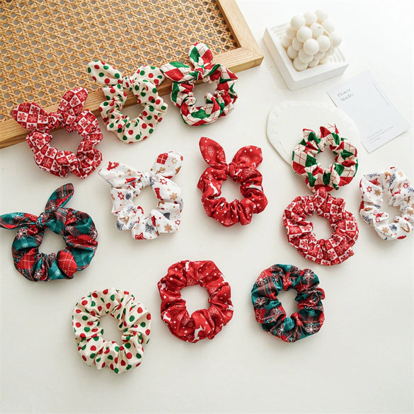 Hair Band Hair Accessories Fabric Bow Rabbit Ears Handmade Festival Element