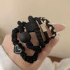 Hair Band Hair Accessories Hair Rope Hair Tie For Girls Highgrade Temperament Simple Cloth Handmade High Elasticity