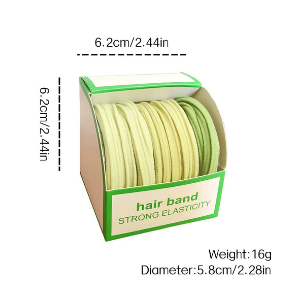 Hair Band Hair Rope Cloth Handmade High Elasticity Geometric Headwear