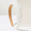 Hair Band Imitation Pearls Retro Inlay Geometric Hair Accessories