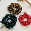 Hair Band Mixed Material Handmade Sequined High Elastic Women's Allmatch