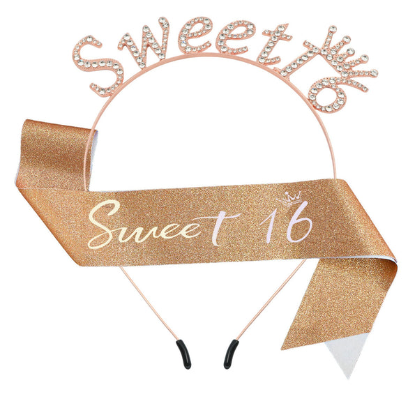 Hair Band Shoulder Strap Crystal Letter Crown Glitter Cloth Zinc Alloy Semimanual And Semimechanical