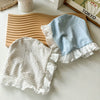 Hair Band Triangle Scarf Headband Cloth Handmade Sweet Style Wave Dot