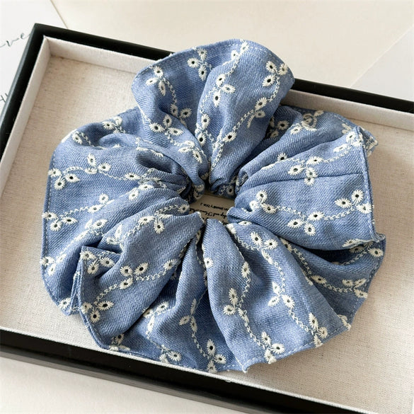 Hair Circle Headwear Fabric Hollowout Seiko Design