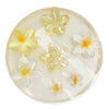 Hair Claw Clip Women Highend Injection Molding Plumeria Bauhinia Flower Style