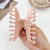 Hair Clip Acetic Acid Handmade Retro Geometric Style For Women