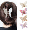 Hair Clip Acetic Acid Plate Butterfly Handmade Women's Natural Style Jewelry Accessories