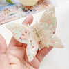 Hair Clip Acetic Acid Plate Butterfly Handmade Women's Natural Style Jewelry Accessories