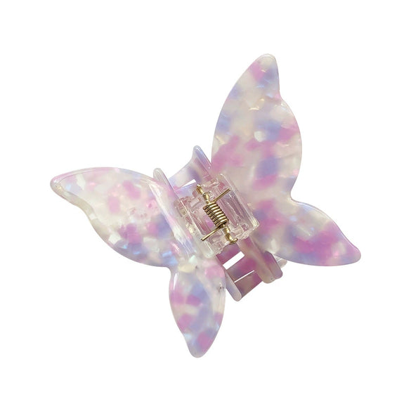 Hair Clip Acetic Acid Plate Butterfly Handmade Women's Natural Style Jewelry Accessories