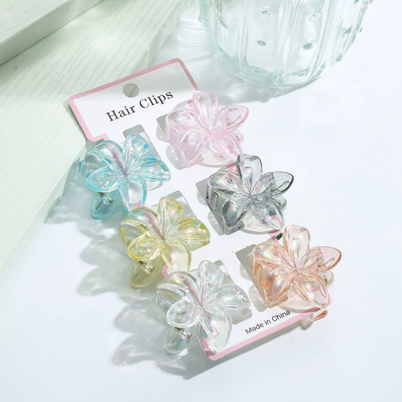 Hair Clip Flower Baking Paint Highend Women's Hair Accessories