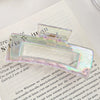 Hair Clip Pearlescent Mermaid Fantasy Shark Shape Handmade Women's Hair Accessories