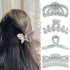 Hair Clip Pearlescent Mermaid Fantasy Shark Shape Handmade Women's Hair Accessories
