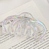 Hair Clip Pearlescent Mermaid Fantasy Shark Shape Handmade Women's Hair Accessories