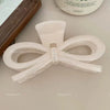 Hair Clip Plastic Resin Baking Paint Bow Disc Shape Women's Hair Accessories