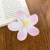 Hair Clip Plastic Resin Egg Flower Handmade