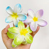 Hair Clip Plastic Resin Egg Flower Handmade