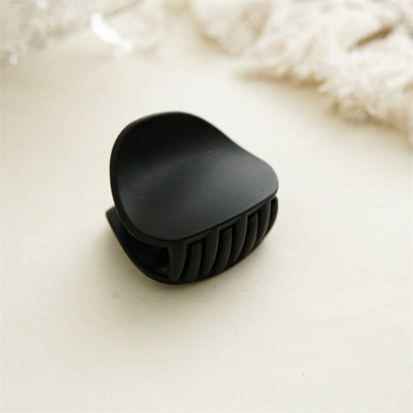 Hair Clip Plastic Resin Frosted Morandi Style Pure Handmade