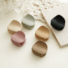 Hair Clip Plastic Resin Frosted Morandi Style Pure Handmade