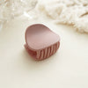 Hair Clip Plastic Resin Frosted Morandi Style Pure Handmade