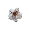Hair Clip Plastic Resin Glitter Egg Flower Shape Baking Paint Women's
