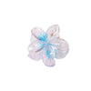 Hair Clip Plastic Resin Glitter Egg Flower Shape Baking Paint Women's