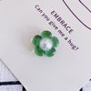 Hair Clip Resin Fresh Colorful Transparent Pearl Small Flower Environmental Protection Diy Material Accessories
