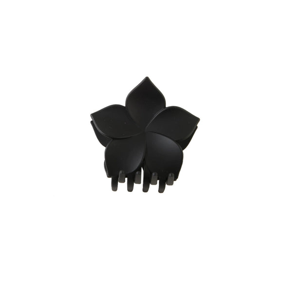 Hair Clip Sweet Highend Style Fivepetal Flower Frosted Petals Ps Material Painted