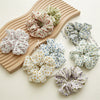 Hair Elastic Rubber Band Headdress Chiffon Small Floral Seiko High Elasticity Sweet