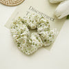 Hair Elastic Rubber Band Headdress Chiffon Small Floral Seiko High Elasticity Sweet