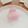 Hair Grab Clip Acetic Acid Geometric Rectangle Handmade Women's Jewelry