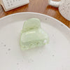 Hair Grab Clip Acetic Acid Geometric Rectangle Handmade Women's Jewelry