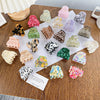 Hair Grab Clip Acetic Acid Geometric Rectangle Handmade Women's Jewelry
