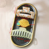 Hair Grab Clip Threepiece Set Acetic Acid Light Luxury Style Baking Paint