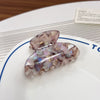Hair Grasp Clip Acetic Acid Plate Geometric Handmade Women's Hair Accessories