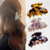 Hair Grasp Clip Acetic Acid Plate Geometric Handmade Women's Hair Accessories
