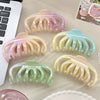 Hair Grip Plastic Resin Fashion Ol Geometric Electroplating Women's Accessories