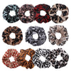 Hair Headwear Cloth Leopard Pattern Round Handmade